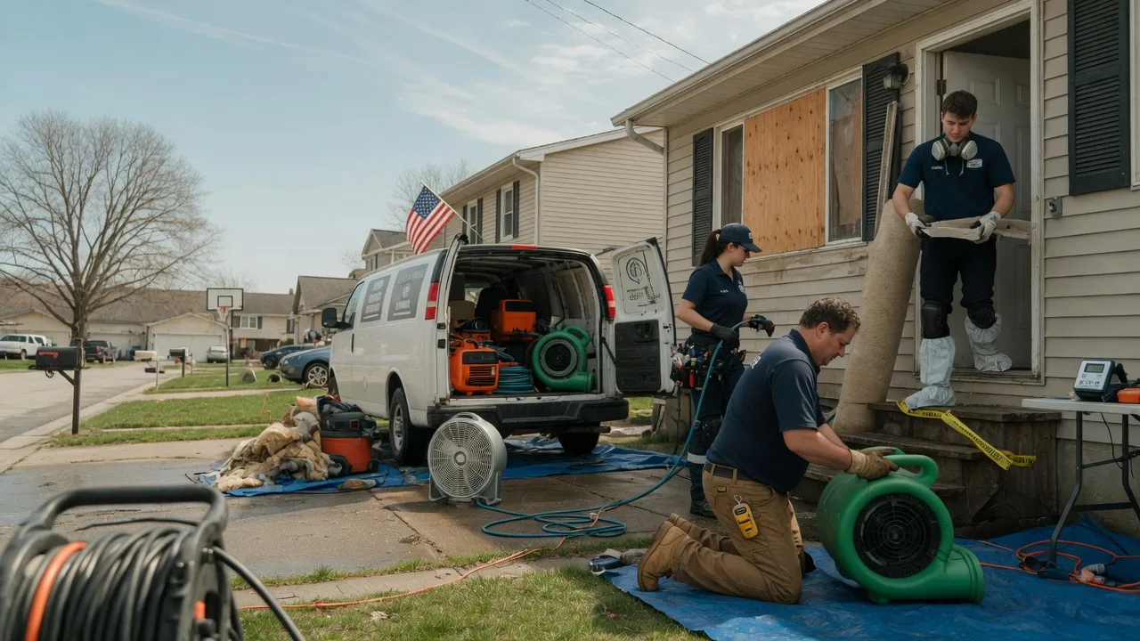 Water Damage Restoration in Sunbury, PA near me